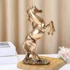 Horse Feng Shui Ornament Horse Desk Ornament Simulated Horse Figurine Resin Statue Fengshui Wealth Ornament Good Luck for Home
