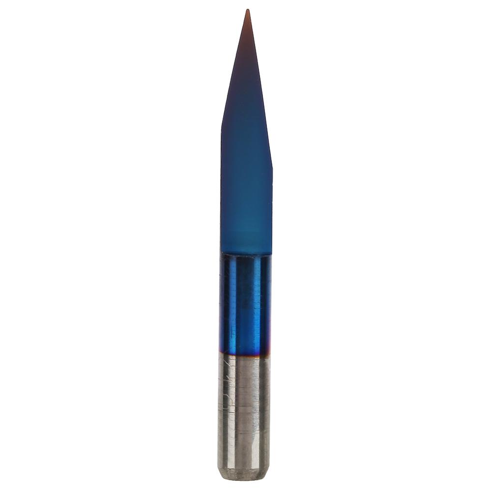 10pcs 3.175 Premium Quality Tungsten Steel PCB Engraving Bit CNC Router Tool (20 Degrees *0.2)