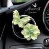 Butterfly Flower Car Air Freshener Perfume Car Vent Decoration Flower Car Interior Accessories Aroma Diffuser Stone