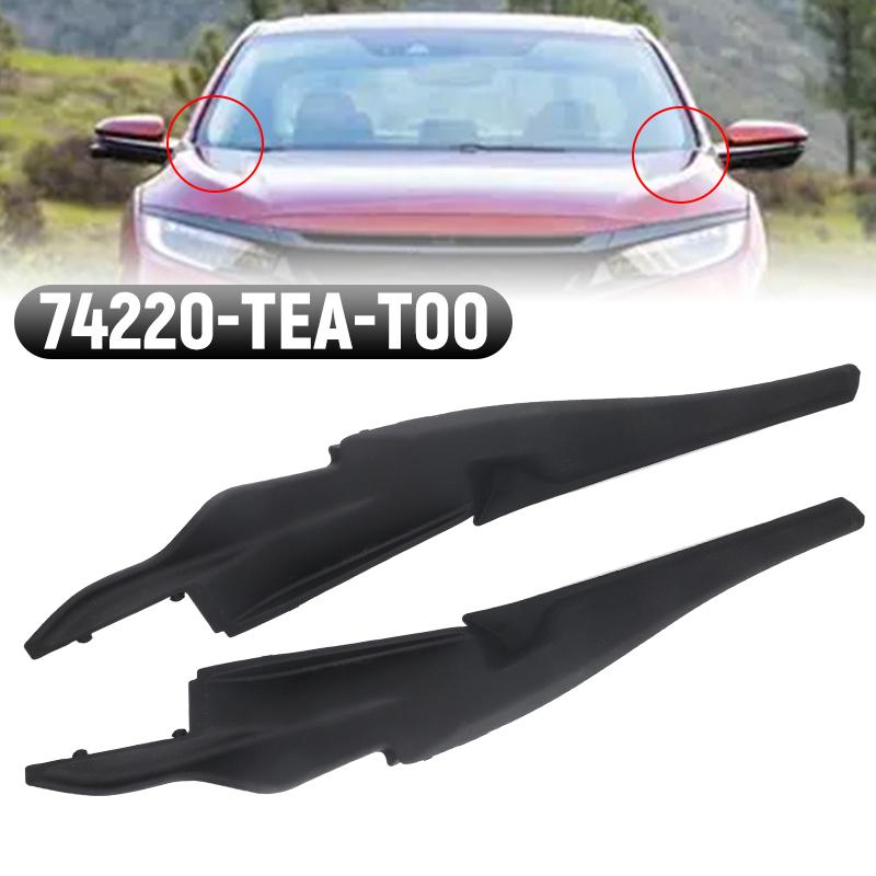 Car Front Windshield Deflector Wiper Cowl Trim Cover for Honda Civic 2016 2017 2018 2019 2020 2021 74220-TEA-T00 74270-TEA-T00