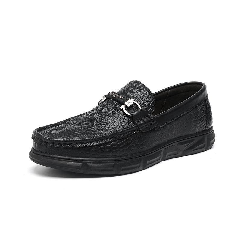 Spring and Autumn Men's Business Trends Driving Soft Bottom Shoes Shoes Casual Leather Shoes Breathable Fashion Shoes