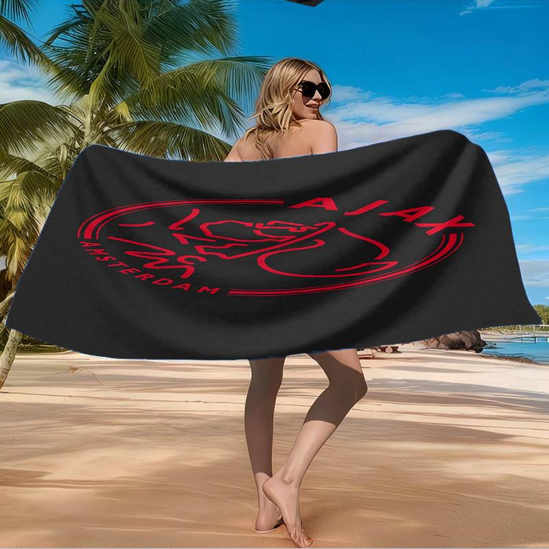 Kühler Ajax Amsterdam Spirit Strandtuch Mikrofaser Strandtuch, Leicht und Schnelltrocknend, für Sommerreisen, Schwimmbad-Fan Geburtstagsgeschenk