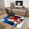Christmas Santa Claus Chair Mat - Anime Cartoon Design, Non-Slip Carpet for Office, Home Decor, Living Room, Bedroom, Game Room & Dormitory.R099