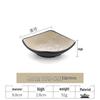 Japanese Melamine Hot Pot Sauce Dish with Two or Three Compartments for Seasoning and Snacks