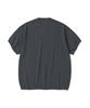 KNITTED Shellon Cooling Single Crop Henley Neck Knit Charcoal