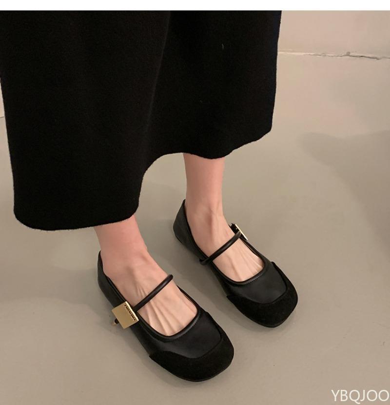 Fashion Spring women's outdoor shoes retro round toe cute casual fashion simple comfortable versatile women's single shoes