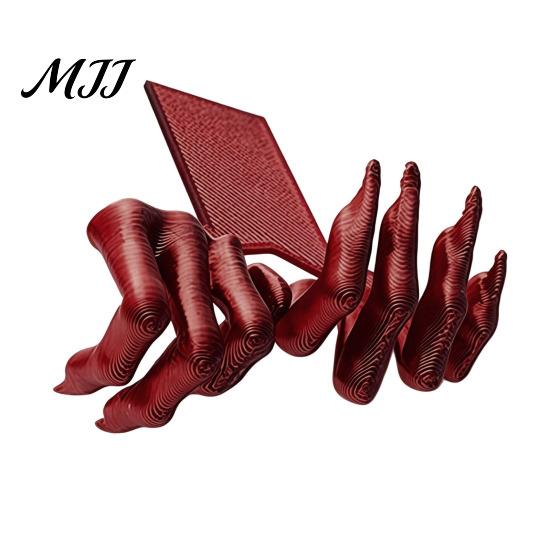 Personalized Bookmarks Gothic Creepy Demon Claw Bookmark, 3D Printed Scary Spooky Reading Marker Hand Bookmark for Book Lovers, Halloween Bookshelf