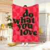 Anime Popula Dopamine Throw Lightweight 240G Flannel Blanket Soft Skin-Friendly For Summer Cooling