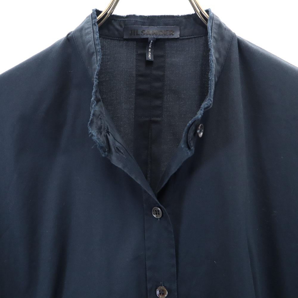 JIL SANDER made in Italy 7 minutes sleeve Band color Shirt dress 34 Women Used