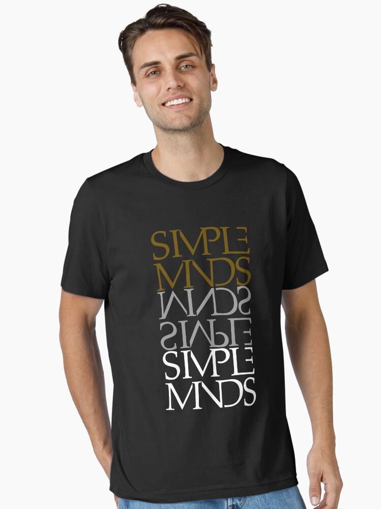 Simple Minds Simple Minds Alive Kicking Klassiek Essentieel T-shirt
