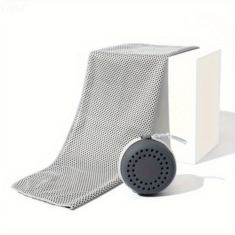 Four Season Cooling Sports Towel, Quick Dry, Sweat Absorbent, Refreshing Outdoor Towel for Running, Fitness, Pocket, Wrist Wipes