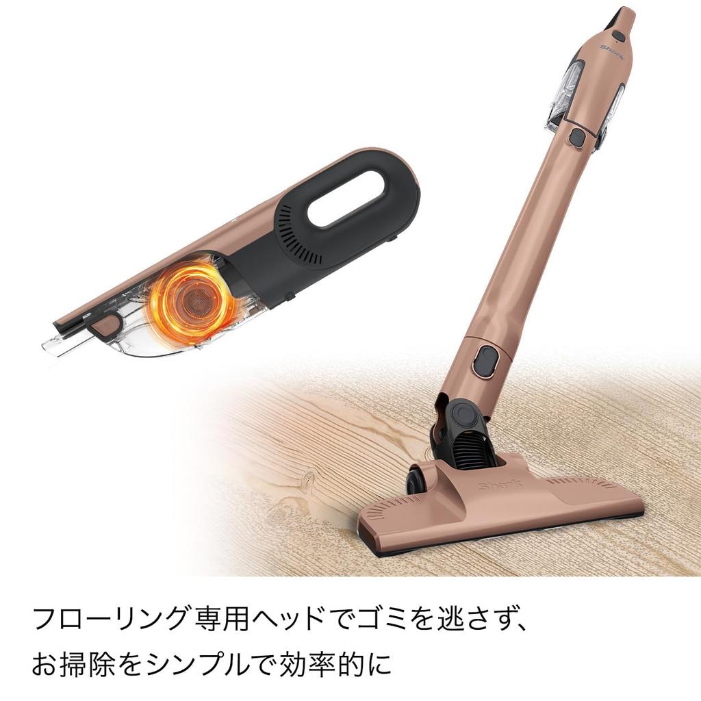 Shark Rechargeable Cyclone Stick Cleaner CH966J Light Coral