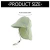 Children Wide Brims Sun Protective Hat Breathable And Adjustable Fisherman Hat For Beach Camping And Fishing Wear