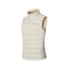 Saucony Running Training Series Hooded Zip Windproof Water-Resistant Warmth 3-In-1 Jacket Women outerwear Antique-White SA1259TT01T-WT025