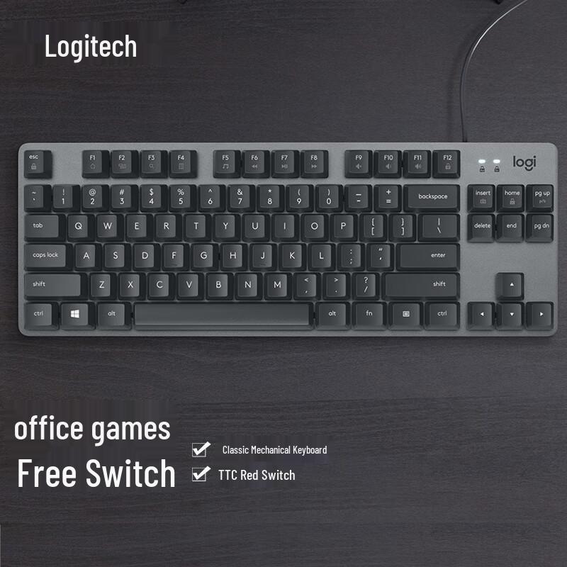 Logitech G K835 84-Key Wired Mechanical Keyboard