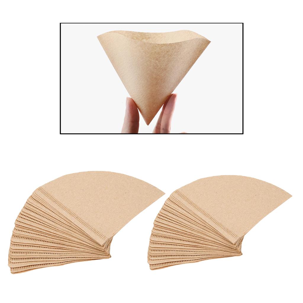 40 Piece Portable Drip Coffee Filter for travel , 1-2 Cups