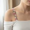 Adjustable Floral Bra Straps with Lace Trim Flower Lingerie Strap Fashion Underwear Strap  Women