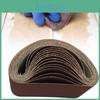 Versatile 15pcs Aluminum Oxide Sanding Belts 45775 For Wood And Metal Finishing