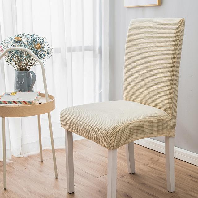 High Elastic Thickened Chair Cover Jacquard Universal Size Most Cheap Chair Covers Seat Slipcovers For Dining Room Home Use Decor