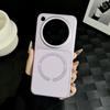 For OPPO Find X8 Ultra Case Magnetic PU Matte Leather Phone Cover For Oppo Find X8Pro PC Hard Shell Fashion Solid Color Bumper