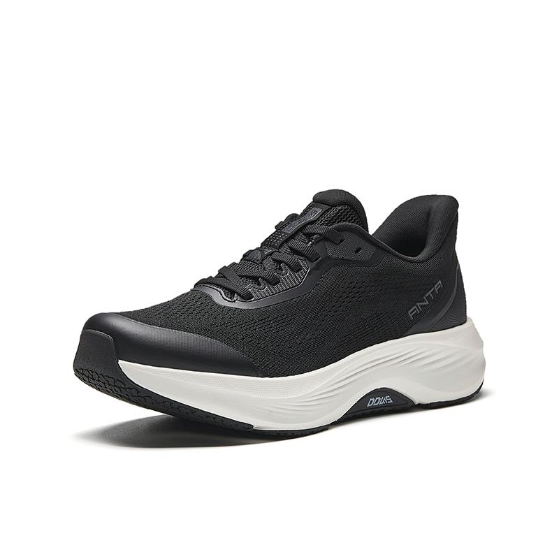 Anta Shining 15 Fabric Rubber Versatile Fashion Shock Absorbing Lightweight Low Top Training Shoes Men Sneaker Basic-Black 112627718-2
