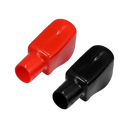 

A ABSOPRO Battery Terminal Insulation Cover Battery Terminal Terminal Cover Battery Terminal Cover 19mm Battery Positive and Negative Top Post Ca