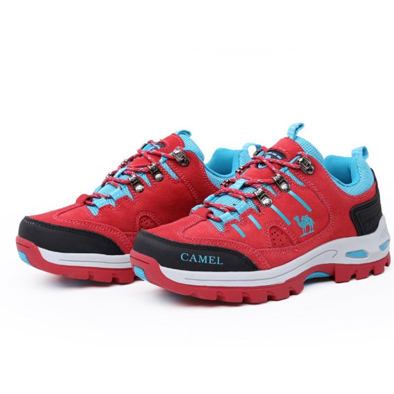 Outdoor Green Men's Hiking Boots Comfortable Non-Slip Climbing Shoes Men Sneakers Plus Size 45 Breathable Trekking Shoes For Men