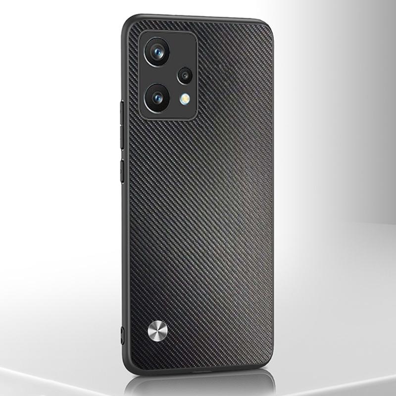 

Роскошный чехол для телефона из искусственной кожи для Realme 10 4G 9 10 Pro Plus 9i, матовый силиконовый защитный чехол для Realme 7 5G 8 Pro Coque For Realme 7 5G матовый черный