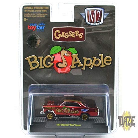 M2 MACHINES Масштаб 1:64 Ярмарка игрушек в Нью-Йорке 2020 - 1967 Chevrolet Nova Gasser