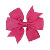 20Pcs Children Hair Clip Bow Hair Clip Sweet Princess Hair Clip Tailcoat Ribbed Satin Ribbon Baby Hair Accessory