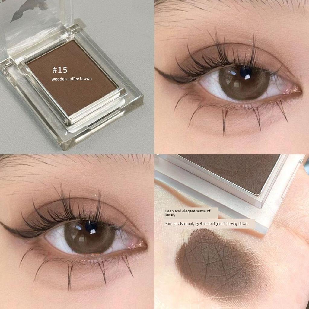 Single Color Eyeshadow Blush Low Saturation Water Makeup Base Blending Eyeliner Under-Eye Highlighter Pearlescent Matte New Product Authentic