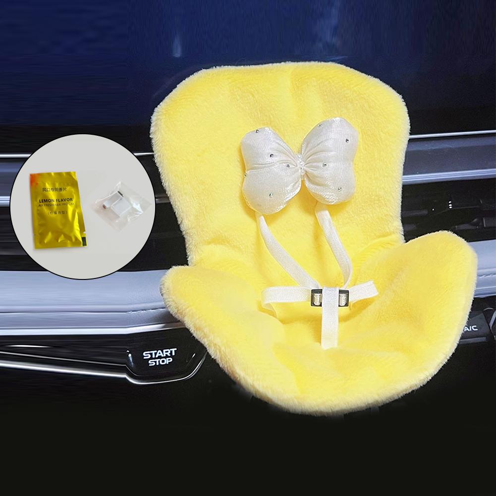 Miniatur-Auto-Aroma-Sicherheitssitz für 17 cm Labubu-Puppen Niedliche DIY-Puppenkleidung Mode-Accessoires Reizendes Outfit Geschenke für Mädchen Freunde