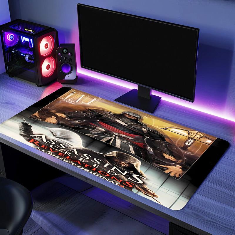 A-Assassin's Creed Mouse Pad - Non-Slip Rubber Base, Smooth Surface for Work,Gaming,Office,And Home Use, Desk Mouse Pad