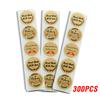 100-500Pcs High-Quality Handmade High-Quality Love High-Quality Stickers High-Quality Seal High-Quality Labels High-Quality Brown High-Quality Party