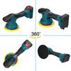 21V Cordless Car Polisher 8 Gears of Speeds Adjustable Electric Auto Polishing Machine Multifunction Home Cleaning