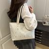 Large-capacity bag women's summer versatile new casual shoulder bag premium texture commuter tote bag