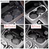 ABS Front Water Cup Holder Decoration Cover Trim Accessories For Mercedes Benz C CLASS W205 C200 C260 GLC X253 E CLASS W213 E300