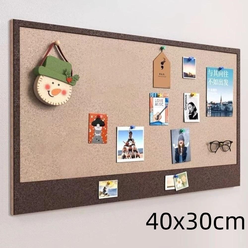 

Does Not Hurt Wall Felt Board Storage Board Self-adhesive Photo Wall Sticker Decorative Display Rack Message Board