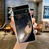 Earth Stars Space Phone Case For Google Pixel 9 8 7 6 Pro XL 8A 7A 6A 5 4 5A 4A 3A XL 5G soft Silicone Clear TPU Cover