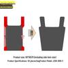 Jingzhou Shibang Thickened Black Vest Handle Garbage Bags