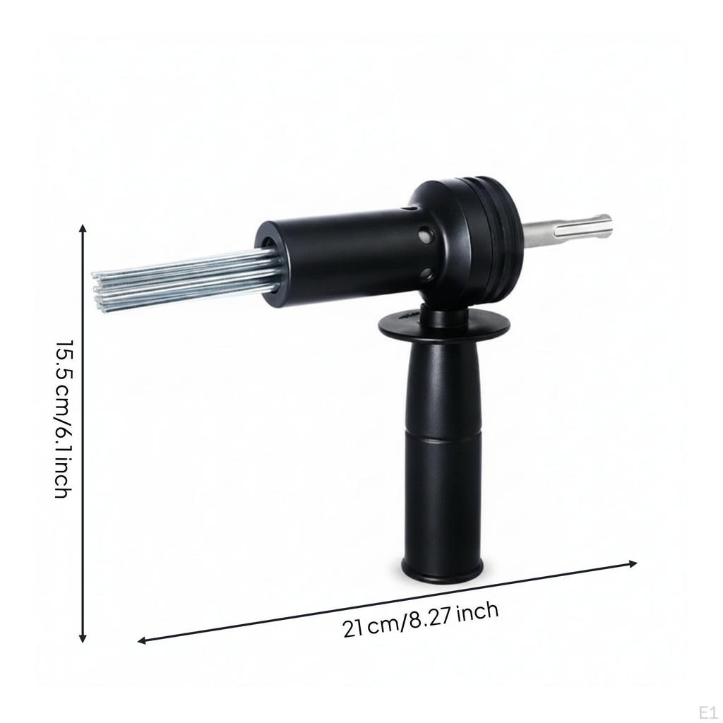 Drill Pin Scaler Rust Removal Electric Surface Scaling Power Tool Accessory for Cement