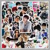 BOYNEXTDOOR Star Idol Stickers - 50 Sheets for Skateboards, Desktops, Headphones, Refrigerators, and DIY Projects