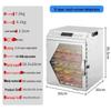 Compact Multi-Functional Food Dehydrator for Fruits, Vegetables, Pet Snacks, and Meats