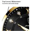 POEDAGAR Casual High Quality Men Watch Waterproof Luminous Leather Original Wristwatch Quartz Business Watches for Men Reloj