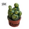 Potted Plant Magnet Cartoon Cactus Fridge Resin 3D Mini Magnetic Home Decor Plants Refrigerator Kitchen Office Decoration