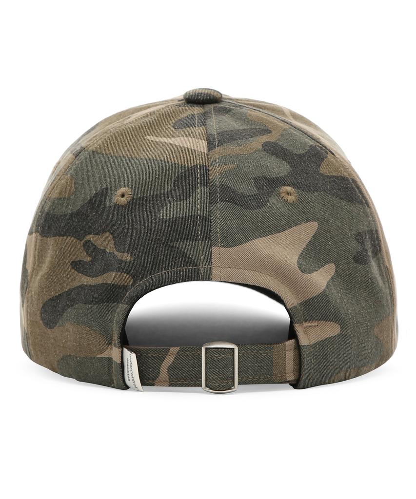 Eondeokeonteulol All-Season Cotton Camo Pattern Soft Top Logo Ball Cap Unisex Baseball Cap Sports Crew / Authentic B B / Camo