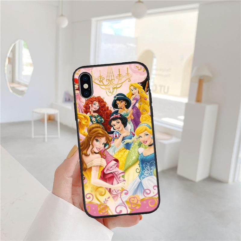 CJ42 Disney Princess Phone Case for Samsung Galaxy M06 M15 M16 M35 M55 M56 A36 A42 A50 A50S A51 A52 A32 A33 A05 A05S A06 A16 A20