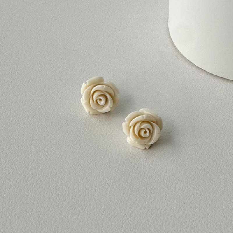 geegee rose formica earring - natural