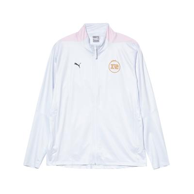 Puma X Honor Of Kings Kollaboration Kpl Color Block Schlichtes Logo Stehkragen Langarmjacke Unisex Jacke Grau 605764-10