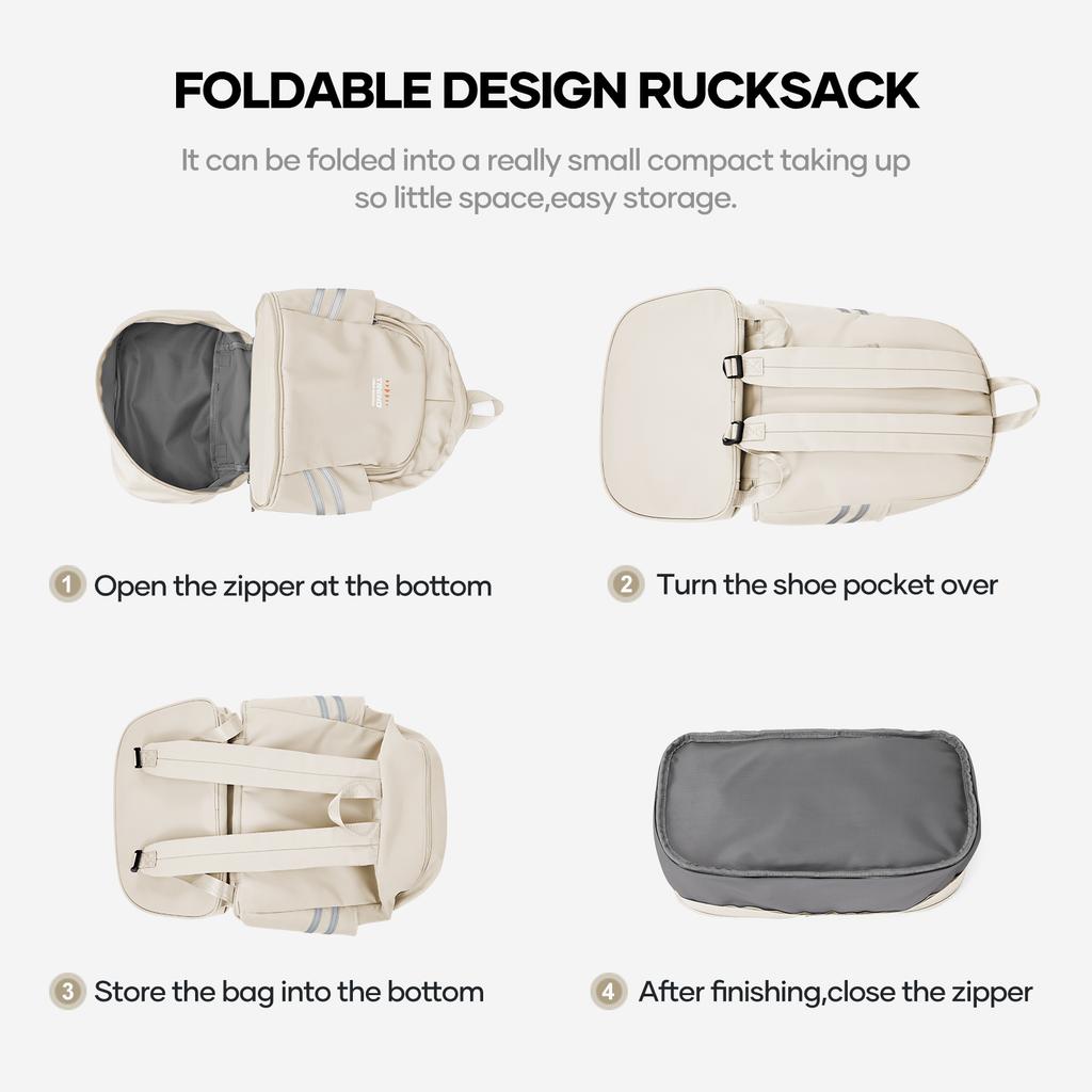Gym Backpack for Women with Shoes Compartment, Women Travel Backpack Waterproof Sport Backpack Swimming Fitness Beach Backpack